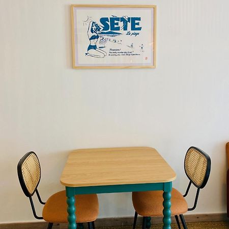 Superbe T2 Cote Gare Parking Clim Wifi Terrasse ! Apartment Sete Exterior photo